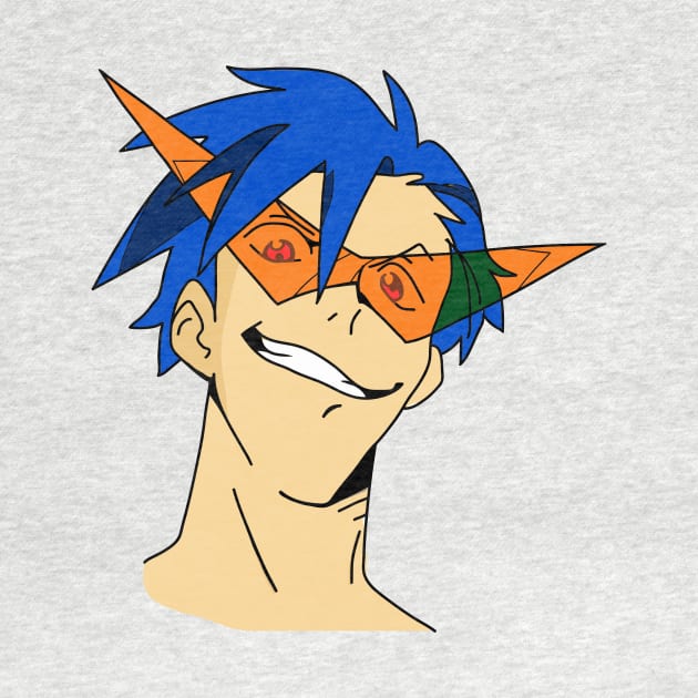 Kamina by AlanAPelt